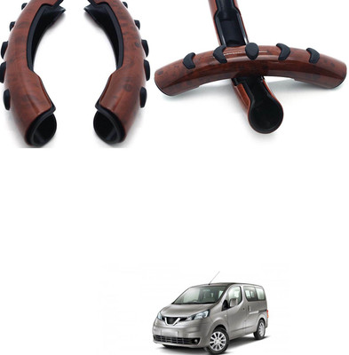 PRTEK Hand Stiched Steering Cover For Nissan Evalia(MultiColor, Tarpaulin, Plastic)