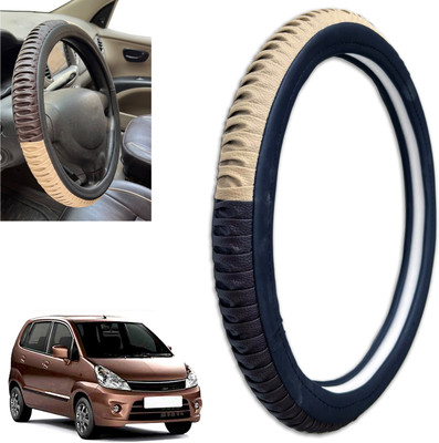 PEEPS STORE Steering Cover For Maruti Zen Estilo(Multicolor, Leatherite)