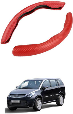 PRTEK Hand Stiched Steering Cover For Tata Aria(MultiColor, Tarpaulin, Plastic)