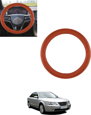 AYW Steering Cover For Hyundai Elantra(Tan, Leatherite)