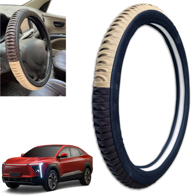 PEEPS STORE Steering Cover For Mahindra NA(Multicolor, Leatherite)