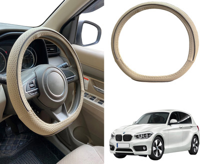 PEEPS STORE Steering Cover For BMW 1 Series(Black, Leatherite)