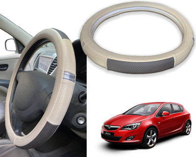 PEEPS STORE Steering Cover For Opel Astra(Red, Black, Leatherite)