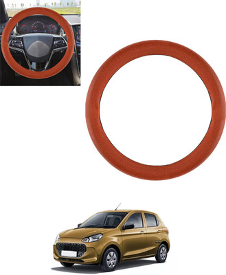 monolive Steering Cover For Maruti Alto K10(Tan, Leatherite)