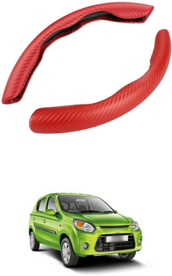 PRTEK Hand Stiched Steering Cover For Maruti Alto 800(MultiColor, Tarpaulin, Plastic)
