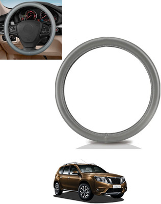 monolive Steering Cover For Nissan Terrano(Grey, Leatherite)