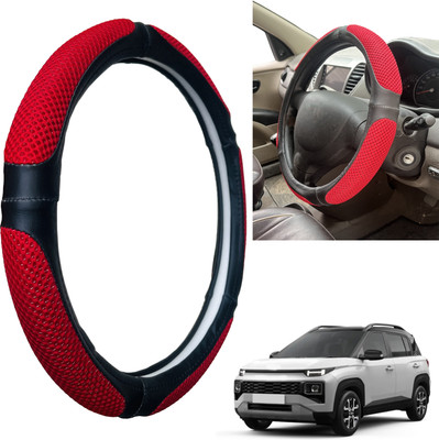 PEEPS STORE Steering Cover For Hyundai NA(Black, Leatherite)