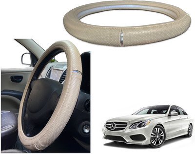 PEEPS STORE Steering Cover For Mercedes Benz E280 Cdi(Black, Red, Leatherite)