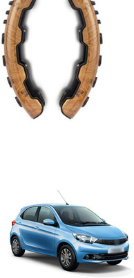 PRTEK Hand Stiched Steering Cover For Tata Universal For Car(MultiColor, Tarpaulin, Plastic)