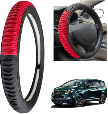 PEEPS STORE Steering Cover For Mahindra NA(Black, Leatherite)