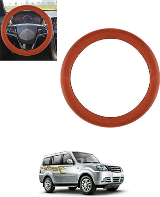 monolive Steering Cover For Tata Sumo Grande(Tan, Leatherite)