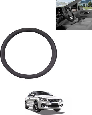 AYW Steering Cover For Universal For Car Universal For Car(Black, Leather)