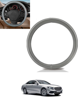 monolive Steering Cover For Mercedes Benz E220(Grey, Leatherite)
