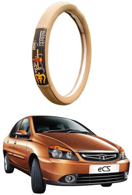 AUTO PEARL Steering Cover For Tata Indigo CS(Beige, Leatherite)