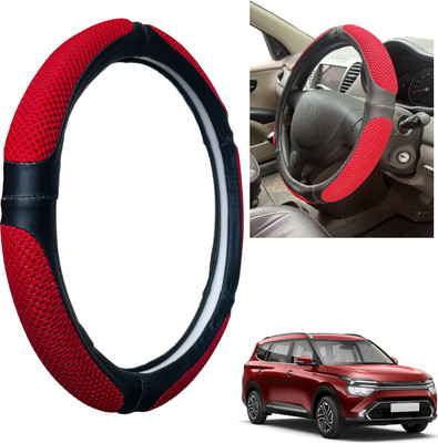 PEEPS STORE Steering Cover For NA NA(Black, Leatherite)