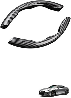 PRTEK Hand Stiched Steering Cover For Nissan Universal For Car(MultiColor, Tarpaulin, Plastic)