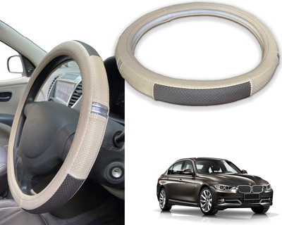 PEEPS STORE Steering Cover For BMW 3 Series(Red, Black, Leatherite)