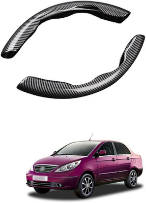 PRTEK Hand Stiched Steering Cover For Tata Manza(MultiColor, Tarpaulin, Plastic)