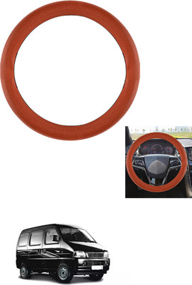 MATIES Steering Cover For Universal For Car Versa(Tan, Leather)