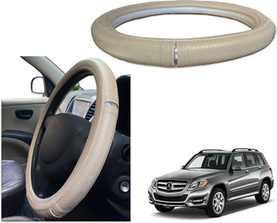PEEPS STORE Steering Cover For Mercedes Benz GLK-Class(Black, Red, Leatherite)