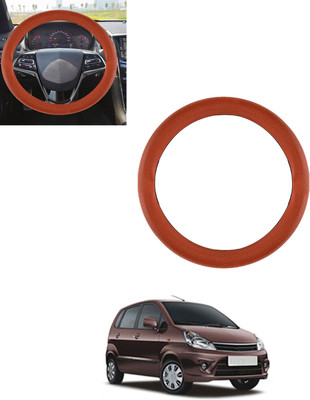AYW Steering Cover For Universal For Car Zen Estilo(Tan, Leatherite)