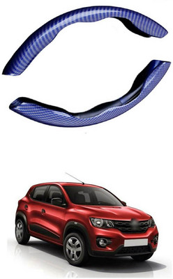 PRTEK Hand Stiched Steering Cover For Renault Kwid(MultiColor, Tarpaulin, Plastic)