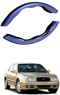 PRTEK Hand Stiched Steering Cover For Hyundai Sonata(MultiColor, Tarpaulin, Plastic)