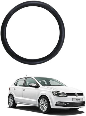 S MANGLAM Steering Cover For Tata Santro, Santro Xing, Sunny, Swift Dzire, TUV 300, Verna, Vista, WagonR(Black, Leatherite)