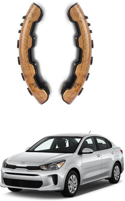 PRTEK Hand Stiched Steering Cover For Hyundai Universal For Car(MultiColor, Tarpaulin, Plastic)