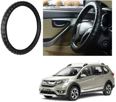 Shubh Auto Hand Stiched Steering Cover For Honda NA(Black, Leatherite)