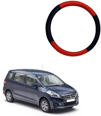 SPREADX Steering Cover For Maruti Ertiga(Red, Black, Leatherite)
