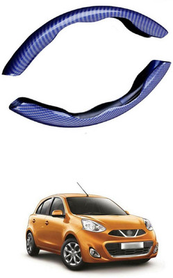 PRTEK Hand Stiched Steering Cover For Nissan Micra(MultiColor, Tarpaulin, Plastic)