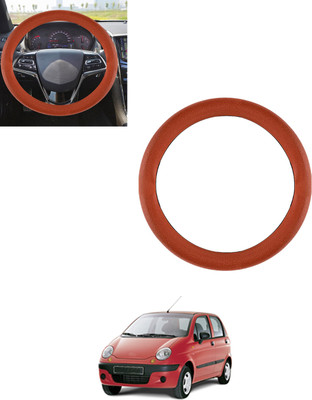 AYW Steering Cover For Daewoo Matiz(Tan, Leatherite)