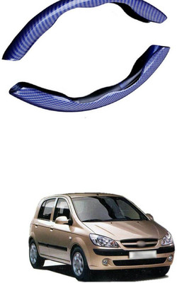 PRTEK Hand Stiched Steering Cover For Hyundai Getz(MultiColor, Tarpaulin, Plastic)