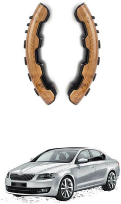 PRTEK Hand Stiched Steering Cover For Skoda Octavia(MultiColor, Tarpaulin, Plastic)