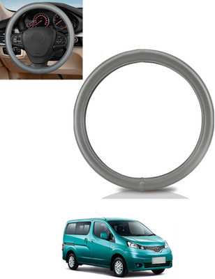 monolive Steering Cover For Nissan Evalia(Grey, Leatherite)