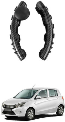 PRTEK Hand Stiched Steering Cover For Maruti Celerio(MultiColor, Tarpaulin, Plastic)