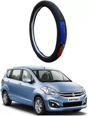 HOTRENZ Steering Cover For Maruti Ertiga(Black, Leatherite)