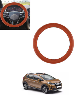 AYW Steering Cover For Honda Universal For Car(Tan, Leatherite)