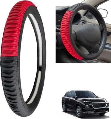 PEEPS STORE Steering Cover For Maruti Grand Vitara(Black, Leatherite)