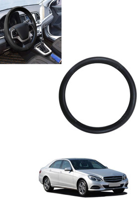 monolive Steering Cover For Mercedes Benz E250(Black, Leatherite)
