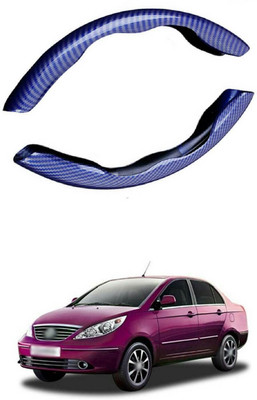 PRTEK Hand Stiched Steering Cover For Tata Manza(MultiColor, Tarpaulin, Plastic)