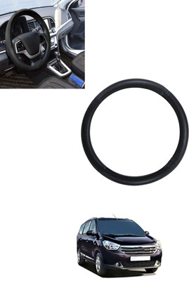 monolive Steering Cover For Renault Lodgy(Black, Leatherite)