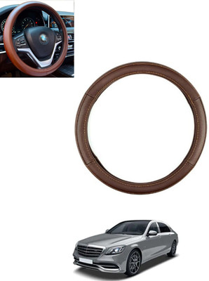 monolive Steering Cover For Tata Safari Storme(Brown, Leatherite)