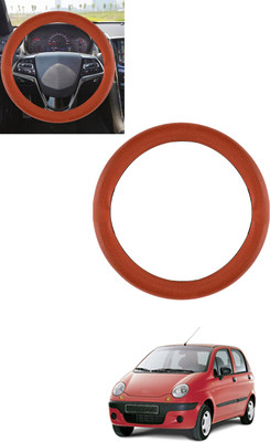 ABJD Steering Cover For Daewoo Matiz(Tan, Leatherite)