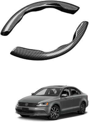 PRTEK Hand Stiched Steering Cover For Volkswagen Jetta(MultiColor, Tarpaulin, Plastic)