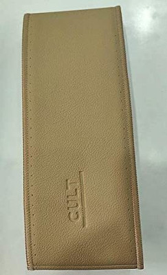 Ride2joy Hand Stiched Steering Cover For Universal For Car Universal For Car(Beige, Leather)