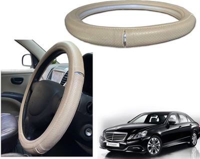 PEEPS STORE Steering Cover For Mercedes Benz E280(Black, Red, Leatherite)