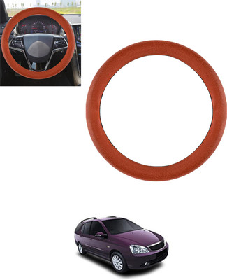 MSNP Steering Cover For Tata Indigo Marina(Tan, Leatherite)