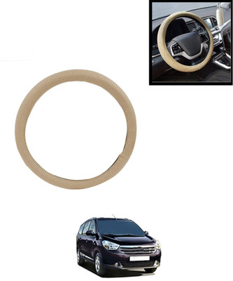 AYW Steering Cover For Renault Lodgy(Beige, Leatherite)